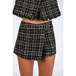 NEW SINCERELY OURS take core skort in black